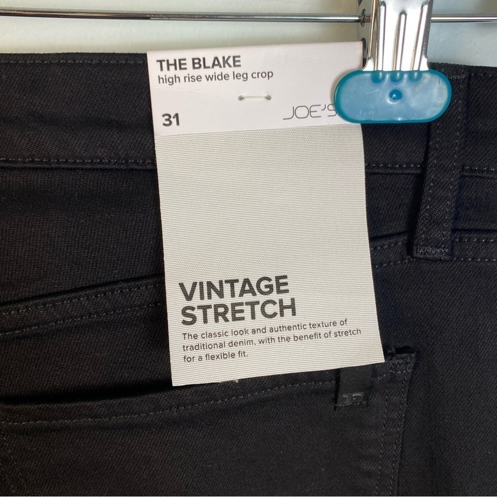 The Blake High Rise Wide Leg Cropped Raw Hem - Picture 10 of 10